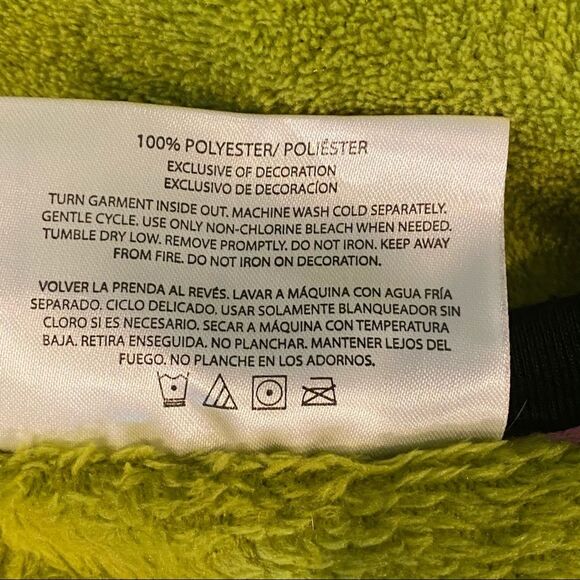 The Grinch Naughty Green Black Sweater XS - Picture 6 of 6